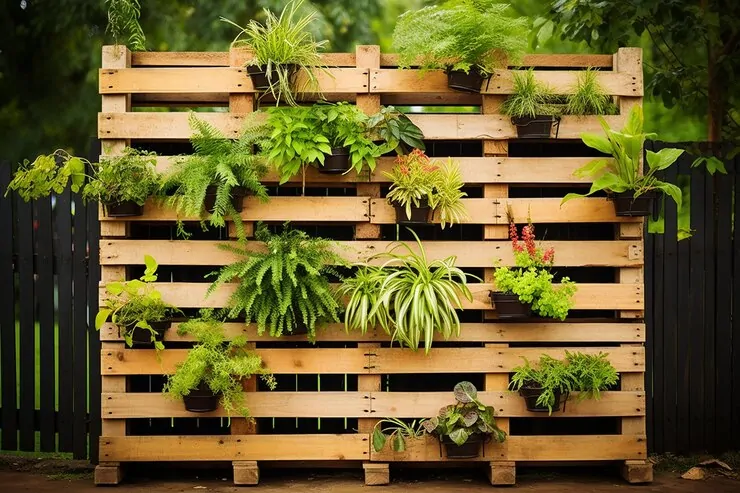 Planejando um jardim vertical com o uso de madeiras | Serraria Nichele